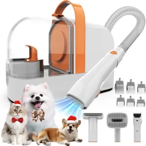 Grooming Kit with Clippers Vacuum